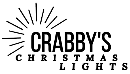 Crabby's Christmas Lights Company Logo